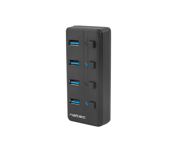 Natec HUB USB 3.0 MANTIS 2 4-PORTY Z WŁĄCZNIKIEM+ZASILACZ - 1470222 - zdjęcie 4